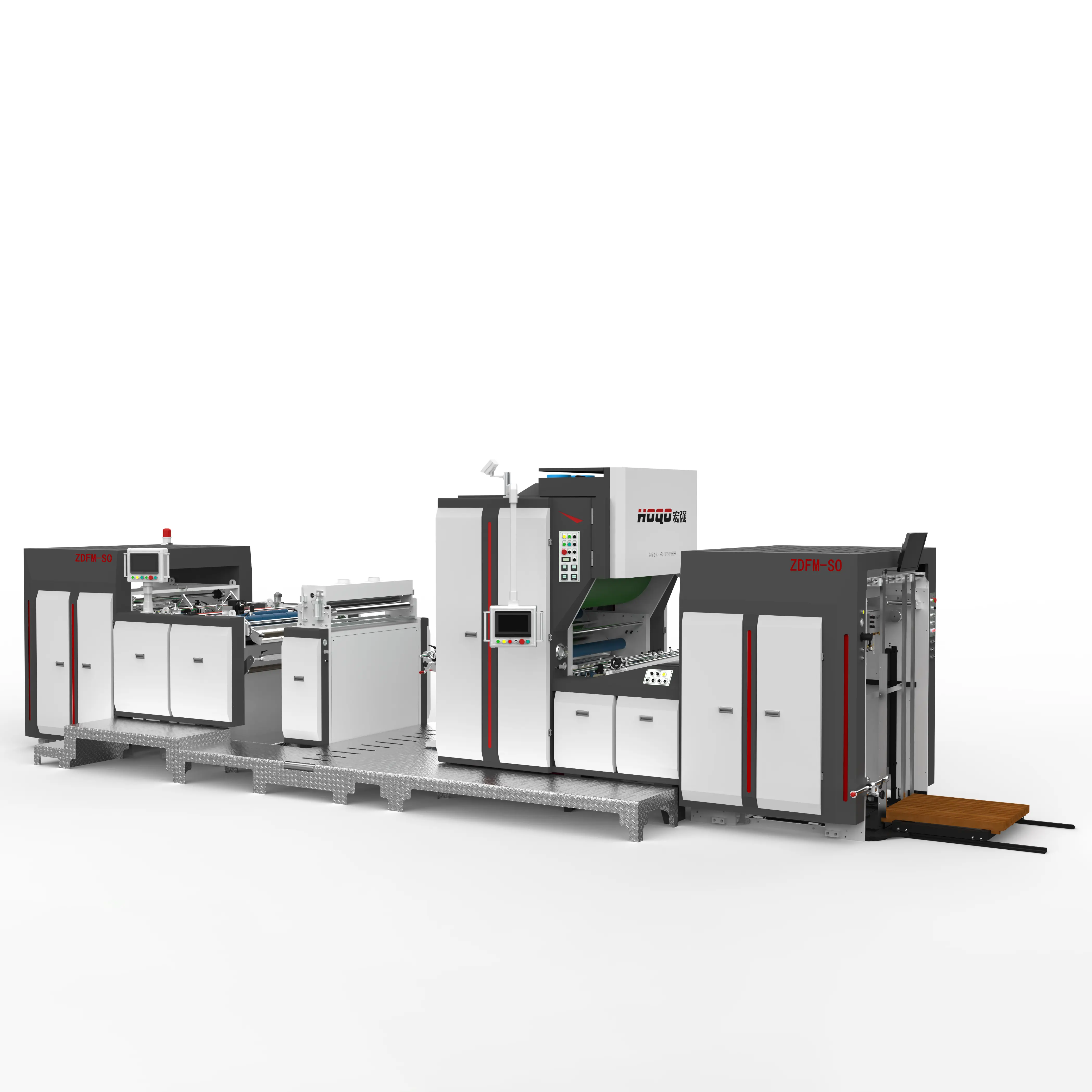 Machine de stratification intelligente de traitement de couronne servo