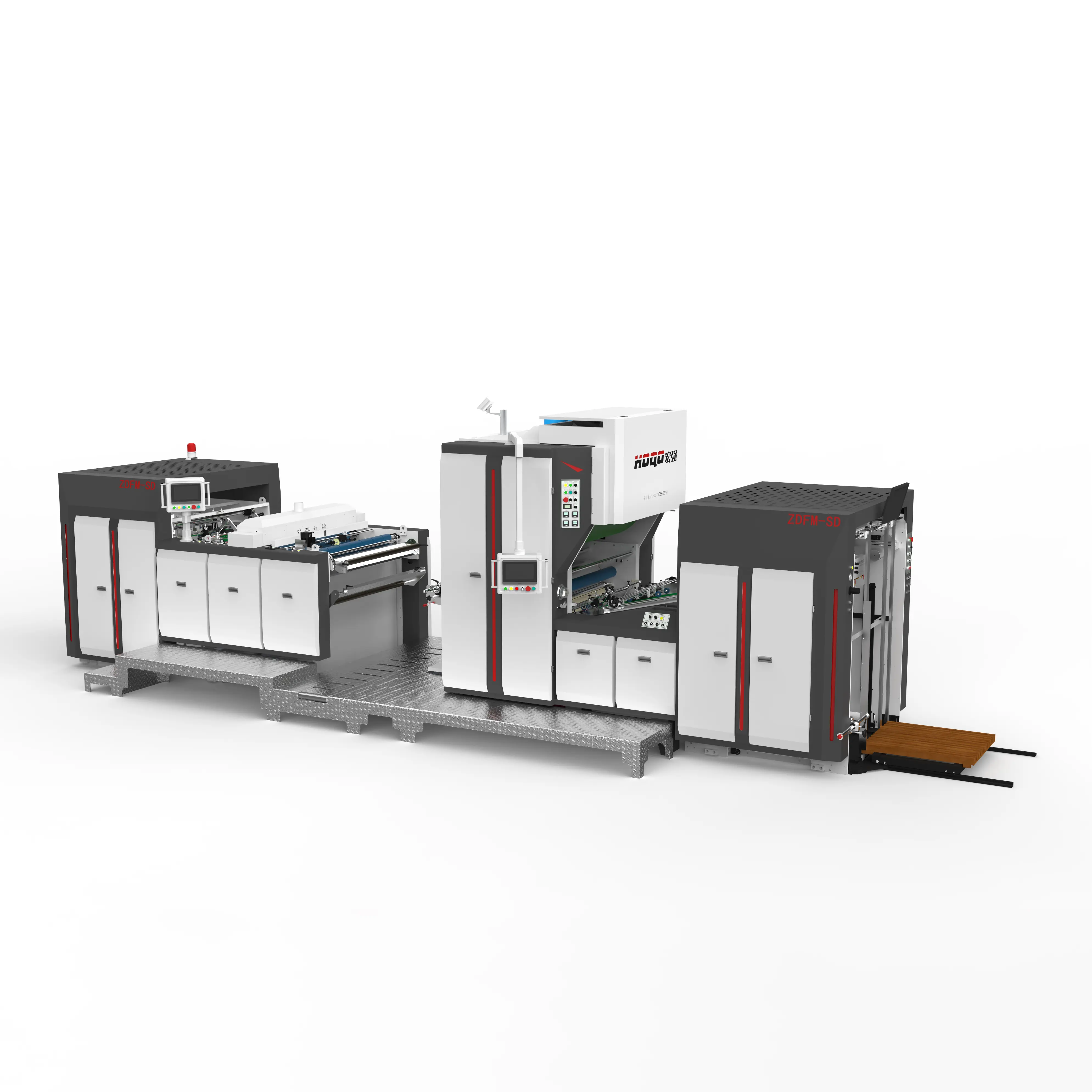 Machine de stratification intelligente de couteau chaud servo